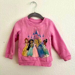 Disney princess sweater, size 2t